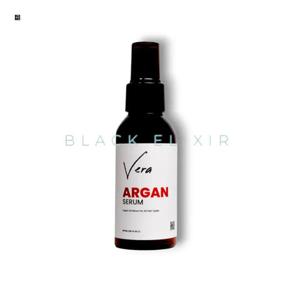 Vera Argan Serum Flasche, Arganöl Haarserum für alle Haartypen, elegantes Design