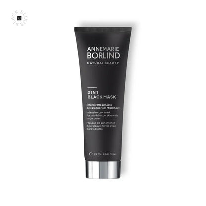 ANNEMARIE BÖRLIND Börlind 2 in 1 Black Mask