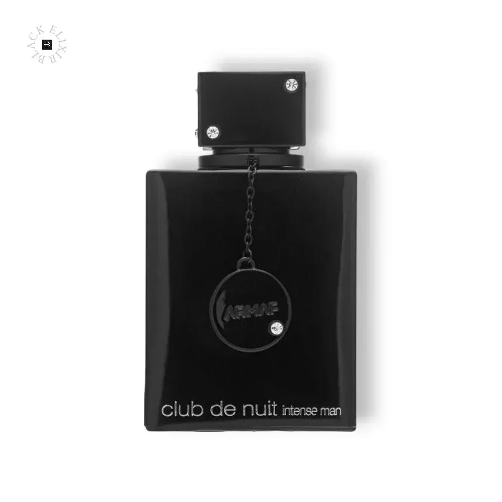 Schwarzer Flakon Club de Nuit Intense Man Eau de Toilette für Herren, edles Design