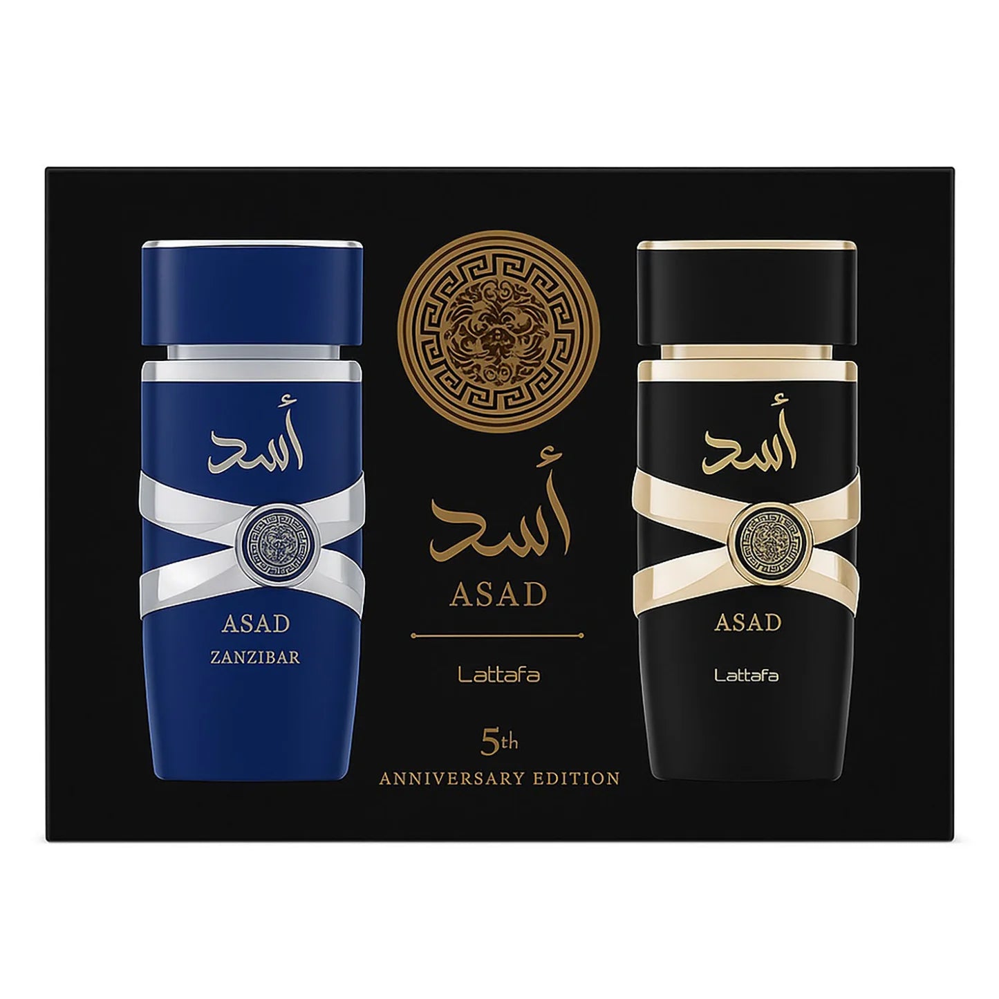 Lattafa Asad & Asad Zanzibar Anniversary Set 2x 100ml, Beauty, Perfumes and fragrances, Lattafa, Luxus Aroma