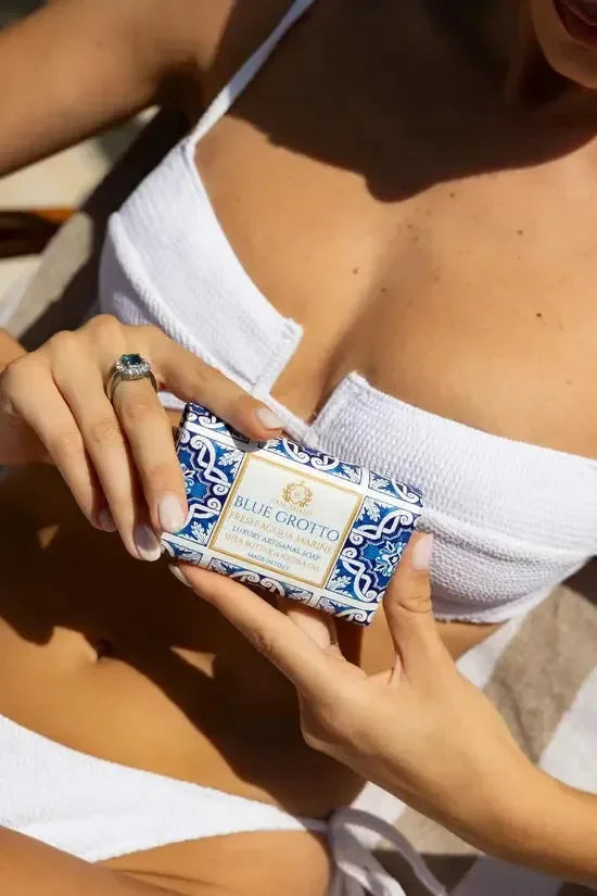 CASA AMALFI BLUE GROTTO BODY SOAP- Fresh Acqua Marine