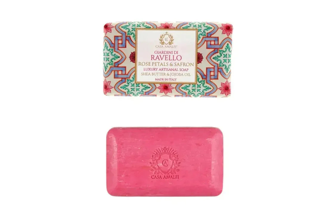 CASA AMALFI GIARDINI DI RAVELLO BODY SOAP - Rose Petals & Saffron
