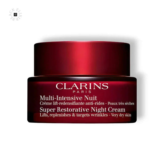 Roter Tiegel Clarins Multi-Intensive Nuit Nachtcreme für sehr trockene Haut, Anti-Aging Pflege