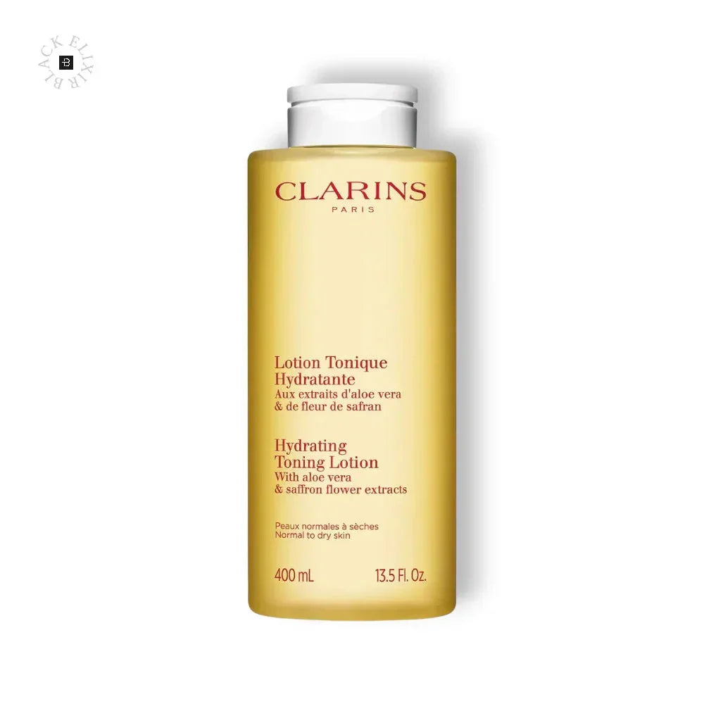 Hydrierendes Gesichtstonic mit Aloe Vera und Safranblüte für normale bis trockene Haut, 400ml.