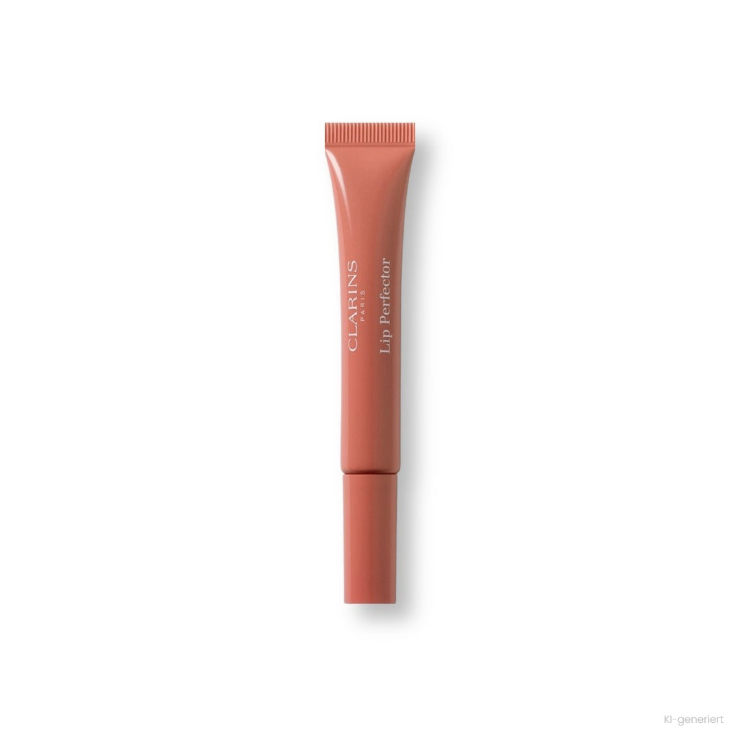 Clarins 06 Lip Perfector rosewood shimmer with shea butter