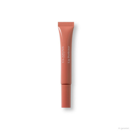 Clarins 06 Lip Perfector rosewood shimmer with shea butter