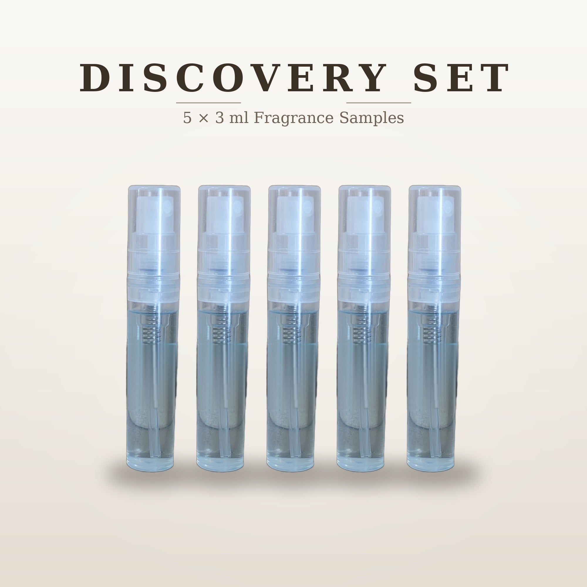 Parfüm Discovery Set – 5 × 3 ml Duftproben - Luxus Aroma