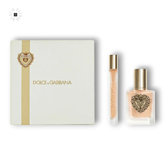 Dolce & Gabbana Parfum Geschenkset mit edler Box, Flakon und Miniatur, luxuriöses Duftset