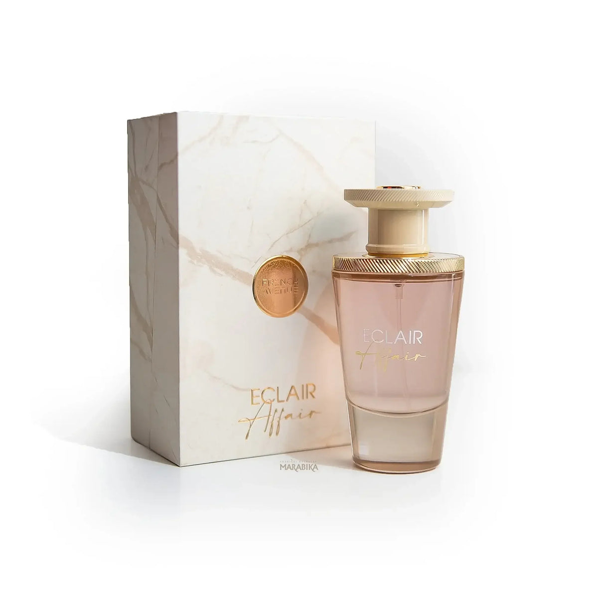 Edles Parfum Eclair Affair 100ml mit beiger Geschenkbox, luxuriöses Duftflakon für Damen