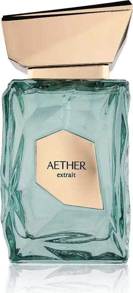 Luxuriöses Parfumflakon AETHER Extrait, elegantes Design, Unisex Luxusduft