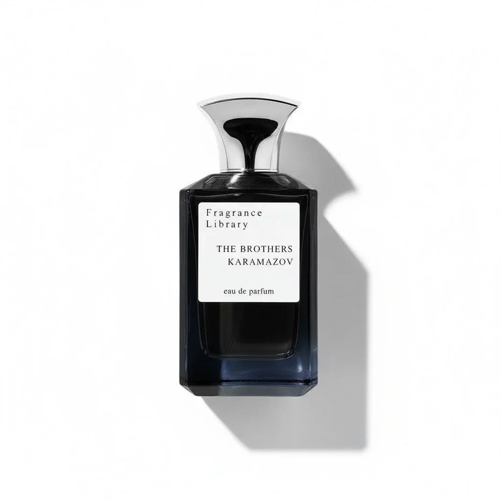 Dunkler Parfumflakon von Fragrance Library The Brothers Karamazov Eau de Parfum.