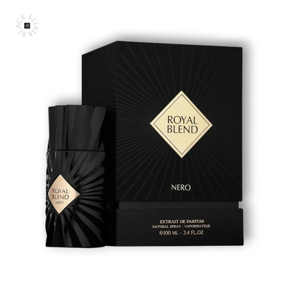 Schwarzes Royal Blend Nero Eau de Parfum 100ml mit luxuriöser Geschenkbox