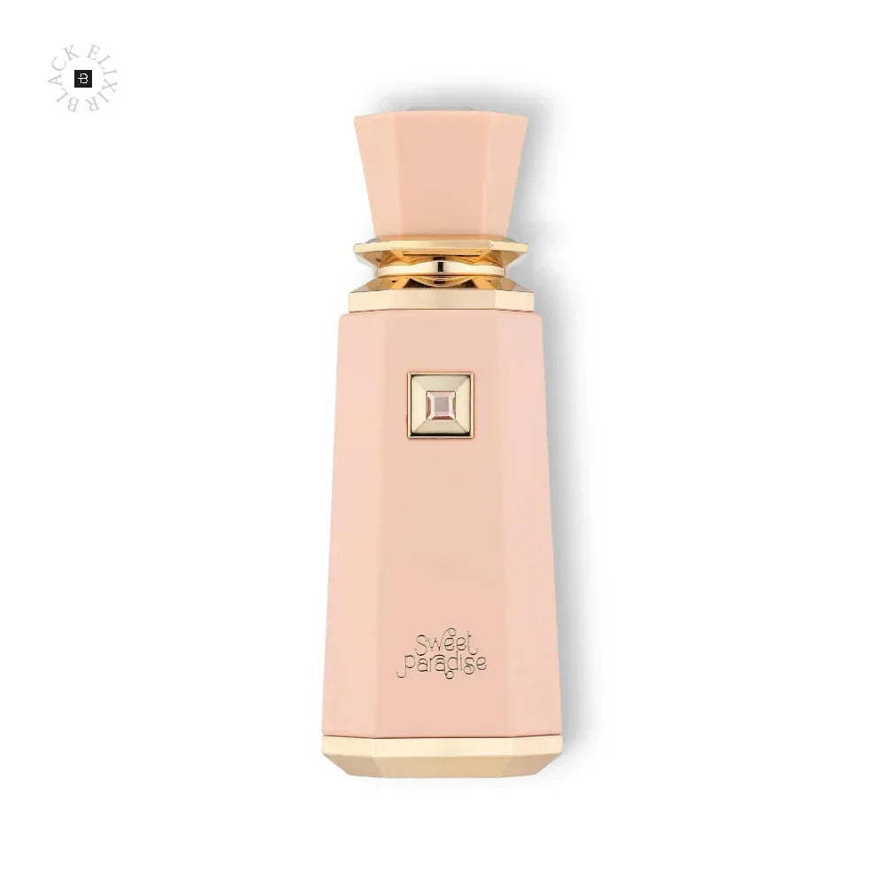 Luxus Parfumflakon in Rosa und Gold, Sweet Paradise Eau de Parfum, edles Design
