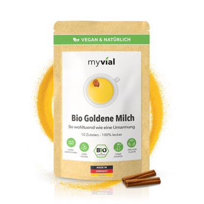 Organic Golden Milk Latte with 10 Ayurvedic Superfoods