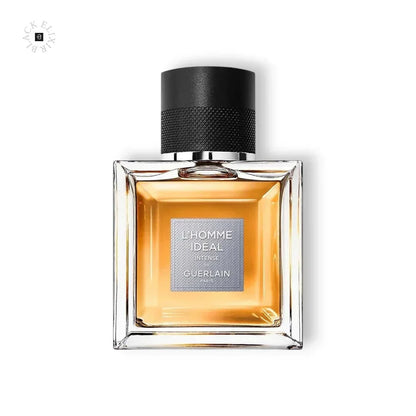 Herrenduft L'Homme Ideal Intense Eau de Parfum, eckiger Glasflakon mit schwarzem Verschluss