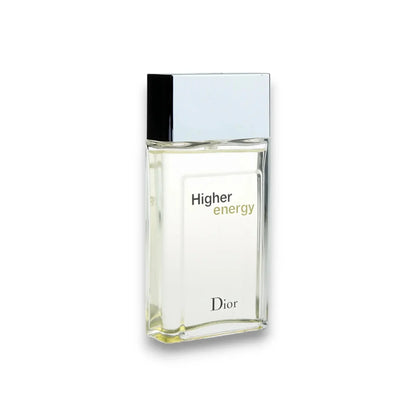 Flakon Higher Energy Eau de Toilette, klassisches Herrenparfum, transparent, silberner Verschluss