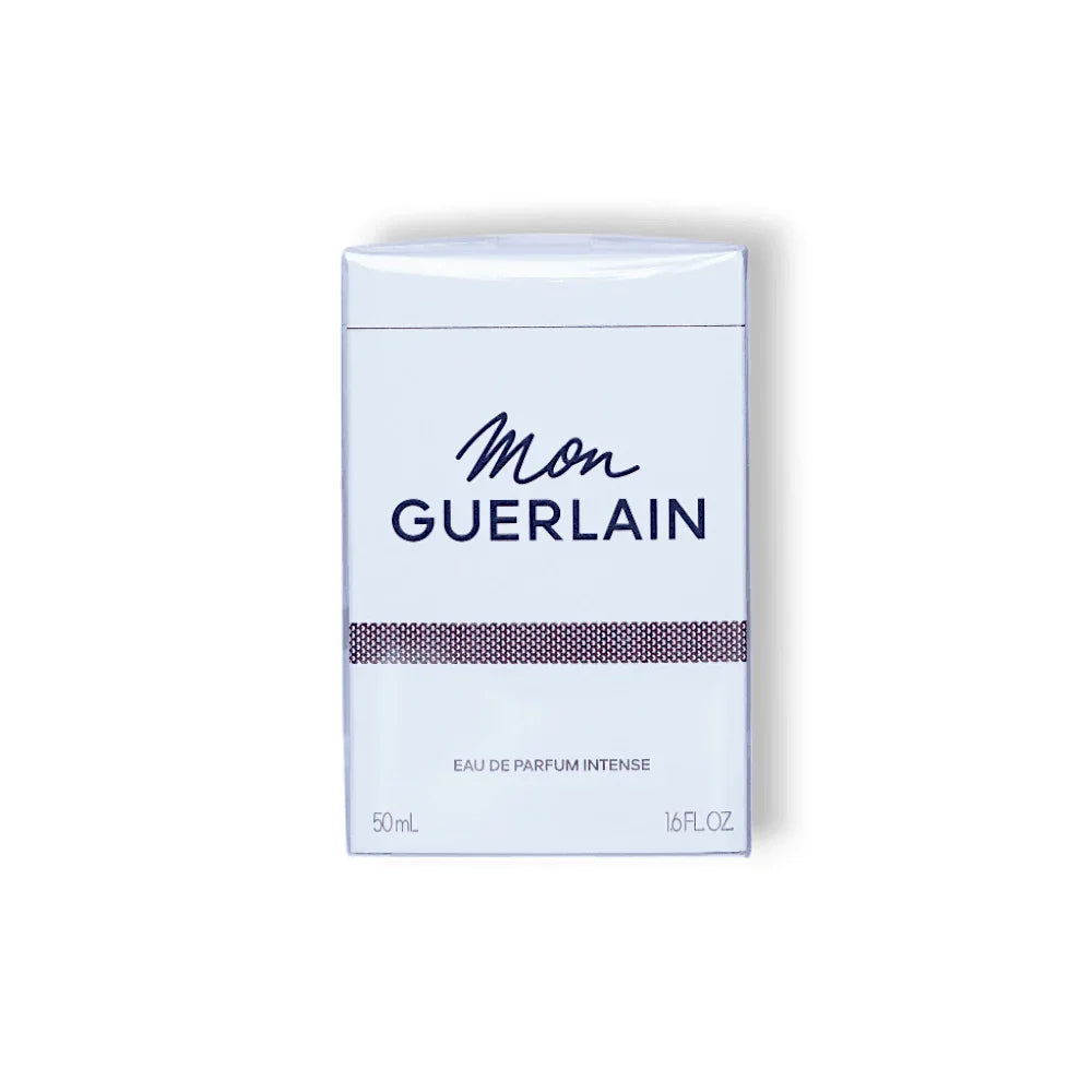 Mon Guerlain Eau de Parfum Intense 50ml Parfümverpackung, weißes Design