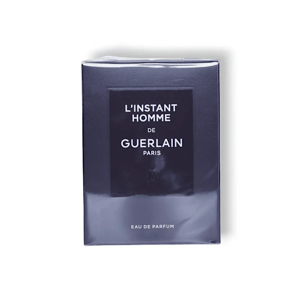 Verpackung eines Luxusparfums für Herren, L'Instant Homme de Guerlain, Eau de Parfum