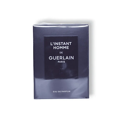 Verpackung eines Luxusparfums für Herren, L'Instant Homme de Guerlain, Eau de Parfum