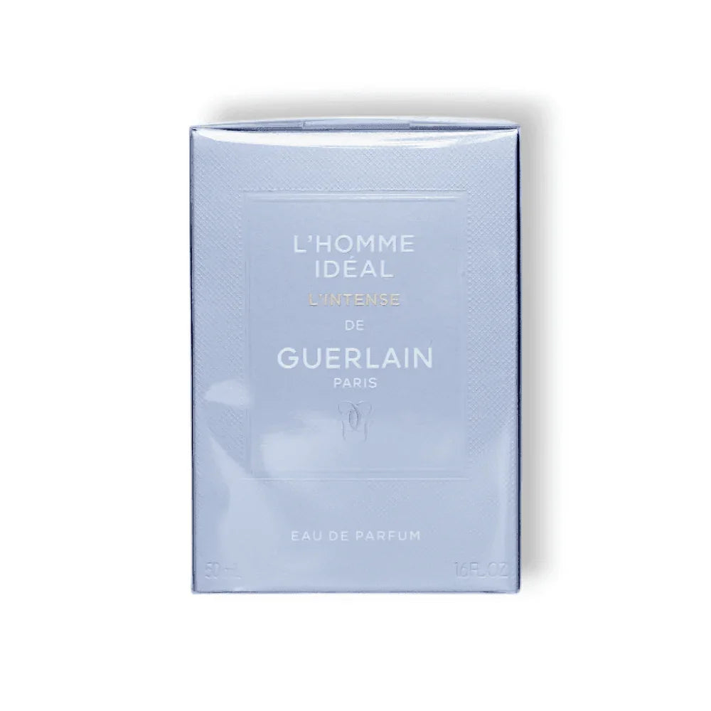 Guerlain L’Homme Idéal L’Intense Eau de Parfum, Herrenparfum Verpackung, Luxusduft