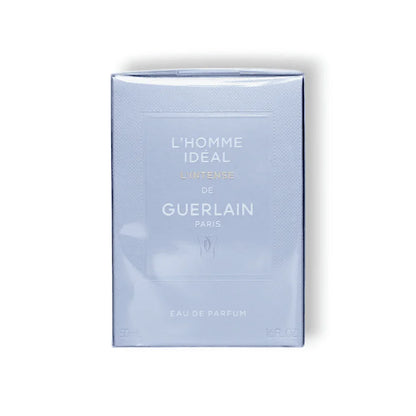 Guerlain L’Homme Idéal L’Intense Eau de Parfum, Herrenparfum Verpackung, Luxusduft