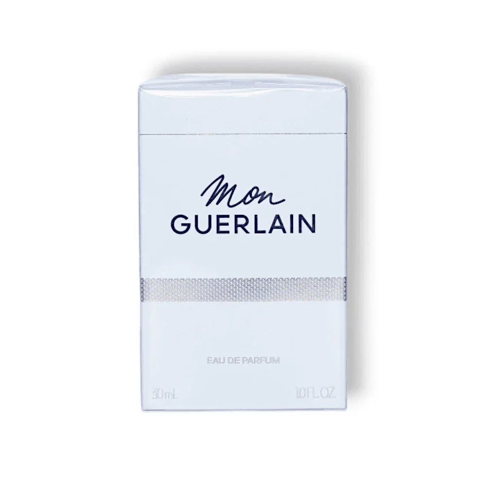 Mon Guerlain Eau de Parfum Verpackung, elegantes weißes Parfum für Damen, 30ml