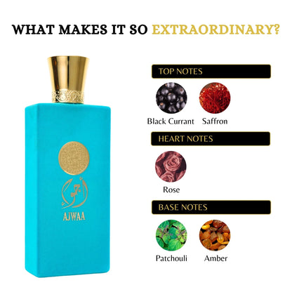 Nusuk Ajwaa Turquoise Eau de Parfum 100ml