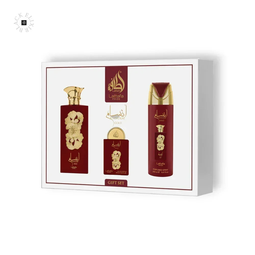 Lattafa Pride Ansam Gold Eau de Parfum Gift Set