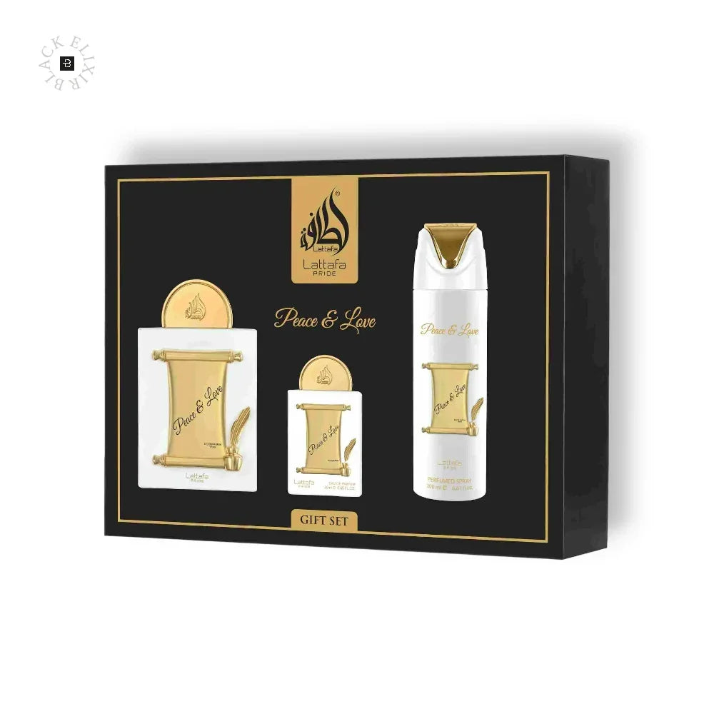 Lattafa Pride Peace & Love Eau de Parfum Gift Set