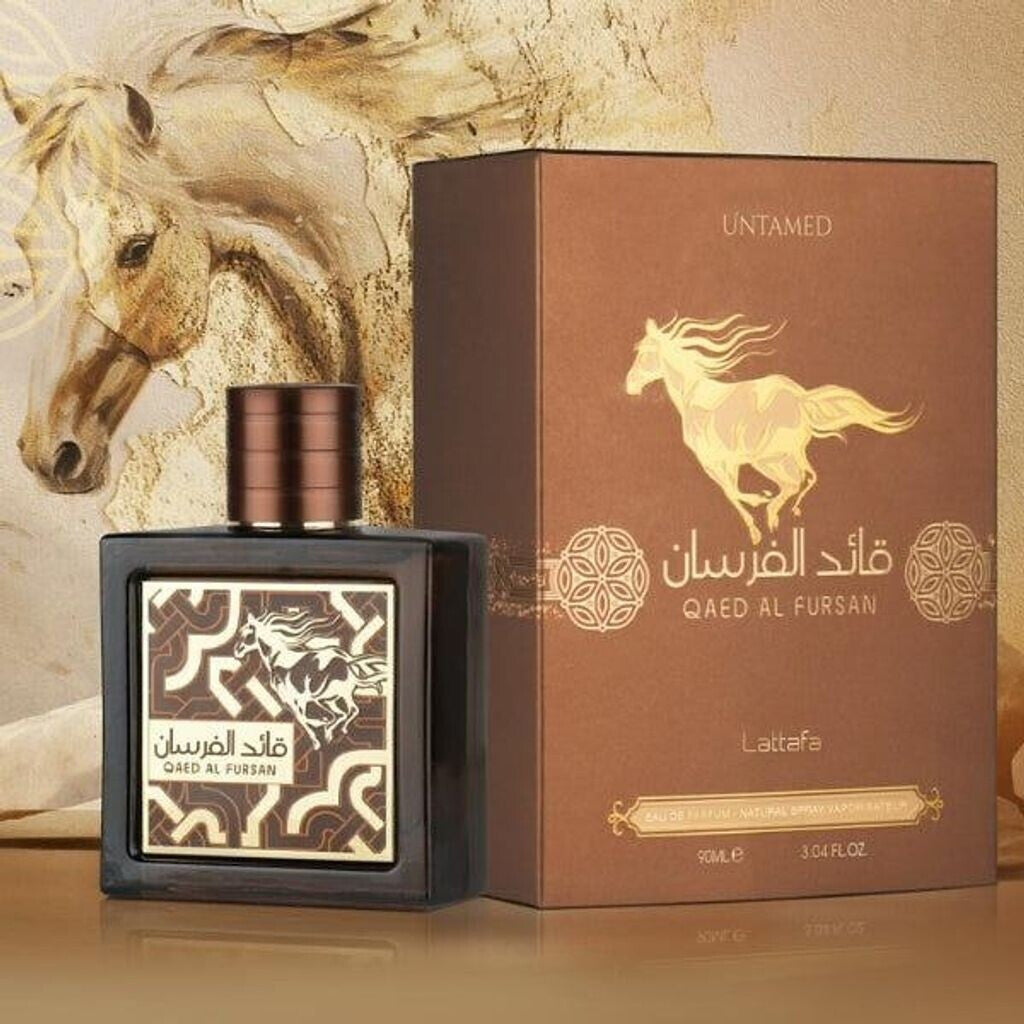 Lattafa Qaed Al Fursan Untamed Eau de Parfum 90ml, Beauty, Perfumes and fragrances, Lattafa, Luxus Aroma