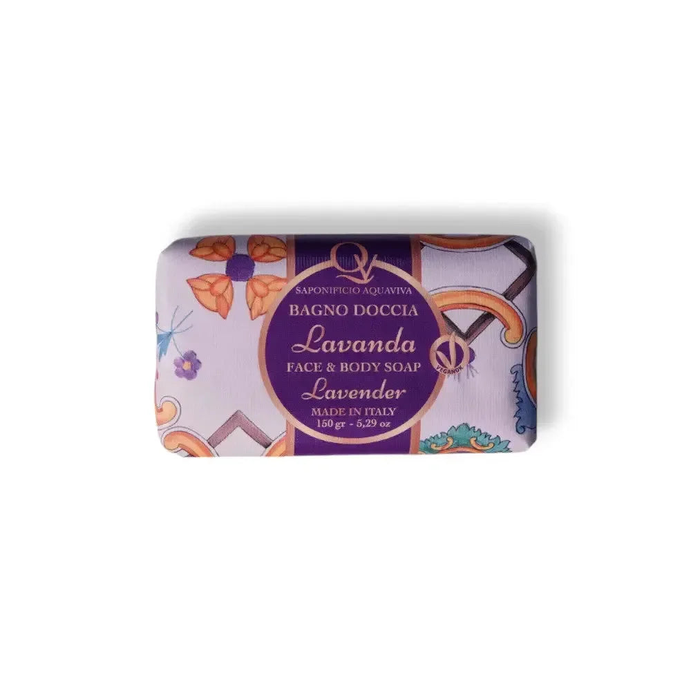 Saponificio Aquaviva Lavender Face & Body Soap