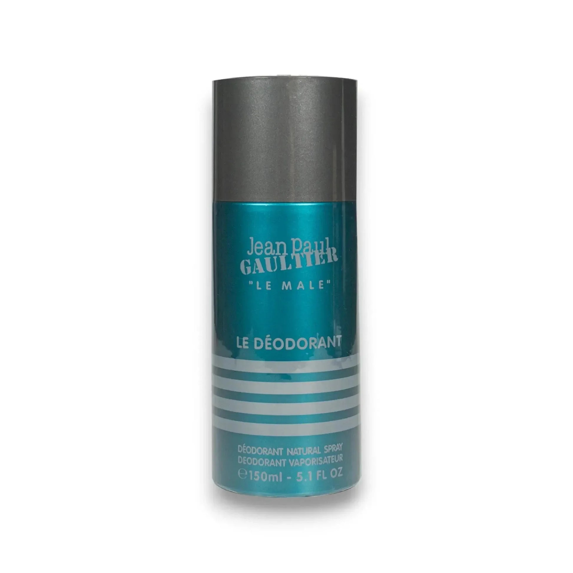 Jean Paul Gaultier Le Male Deodorant Spray 150ml, türkisfarbene Flasche für Herren