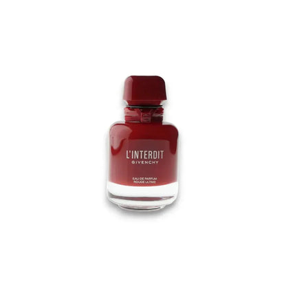 Roter Parfumflakon L'Interdit Rouge Ultime Eau de Parfum, exklusiver Damenduft