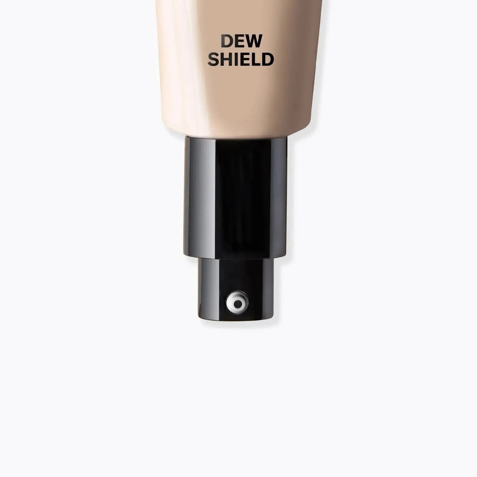 Beige getönte Feuchtigkeitscreme mit SPF 20 und Pumpspender, Aufschrift Dew Shield