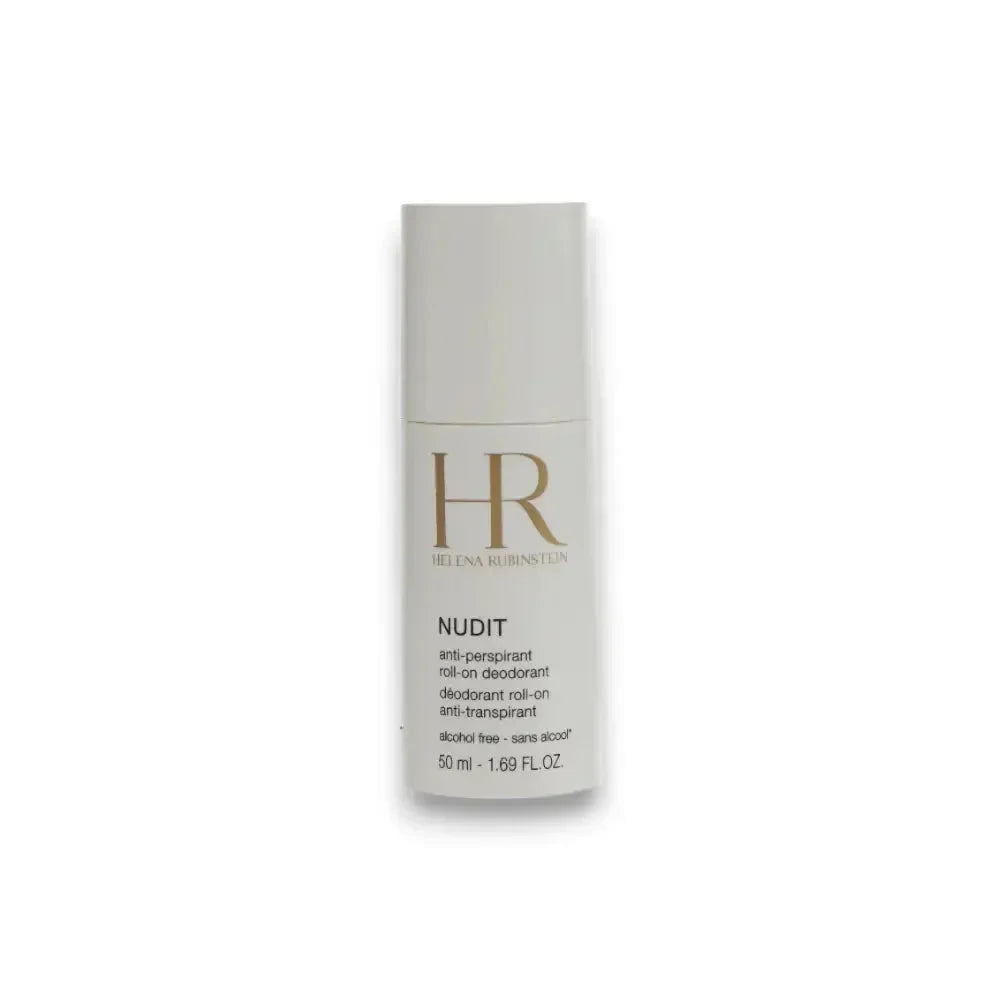 Deo Roll-On Anti-Transpirant, Nudit von Helena Rubinstein, 50ml, weißes Design, Produktfoto