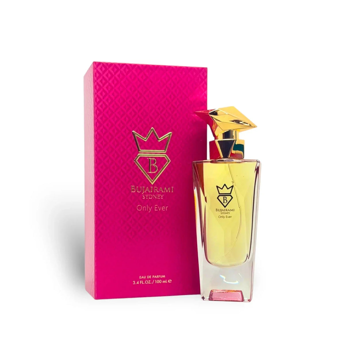 Bujairami Sydney Only Ever Eau de Parfum für Damen mit pinker Verpackung