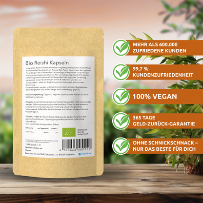 Organic Reishi Capsules