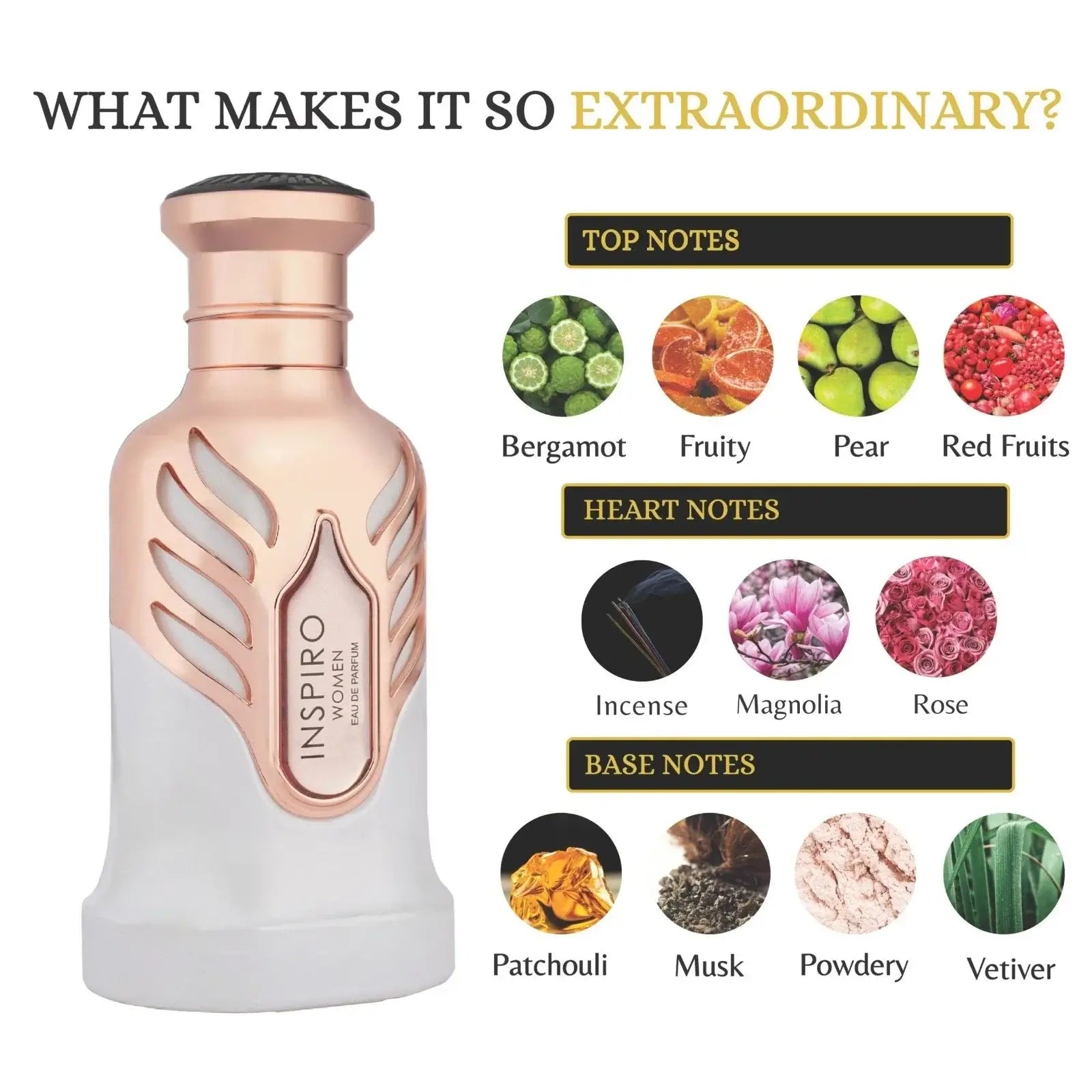 Riiffs Inspiro Women Eau de Parfum 100 ml, Beauty, Perfumes and fragrances, Riiffs, Luxus Aroma