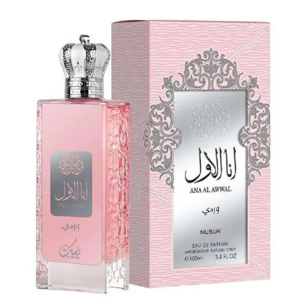Nusuk Ana Al Awwal Pink Eau de Parfum 100ml, Beauty, Perfumes and fragrances, Nusuk, Luxus Aroma