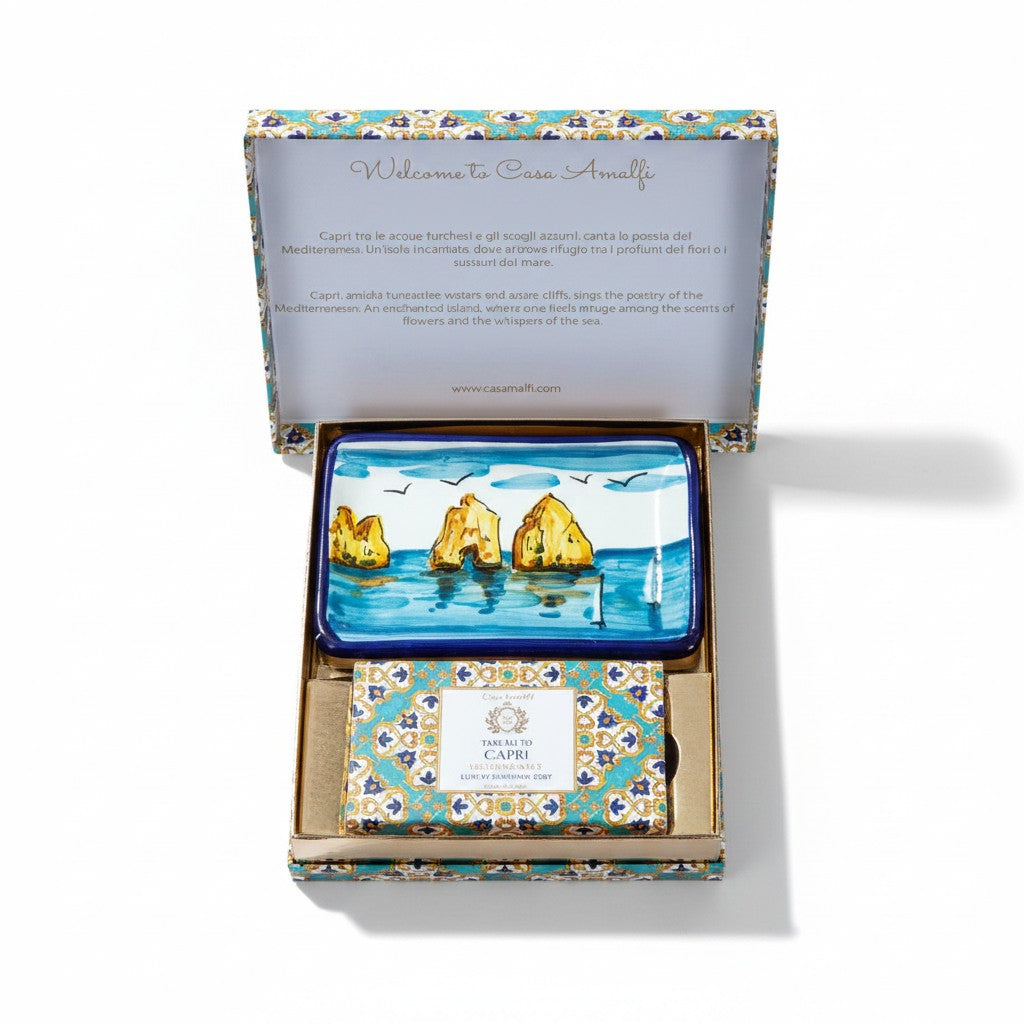 CASA AMALFI TAKE ME TO CAPRI SINGLE GIFT SET