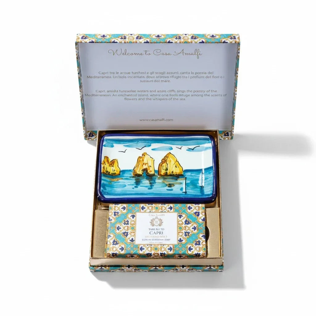 CASA AMALFI TAKE ME TO CAPRI SINGLE GIFT SET