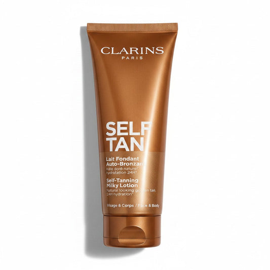 Clarins Self Tan Self-Tanning Milky Lotion Face & Body