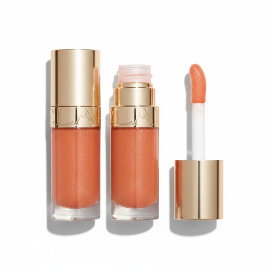 Clarins 27 Lip Comfort Oil Fleeting Dew with sweetbriar rose oil