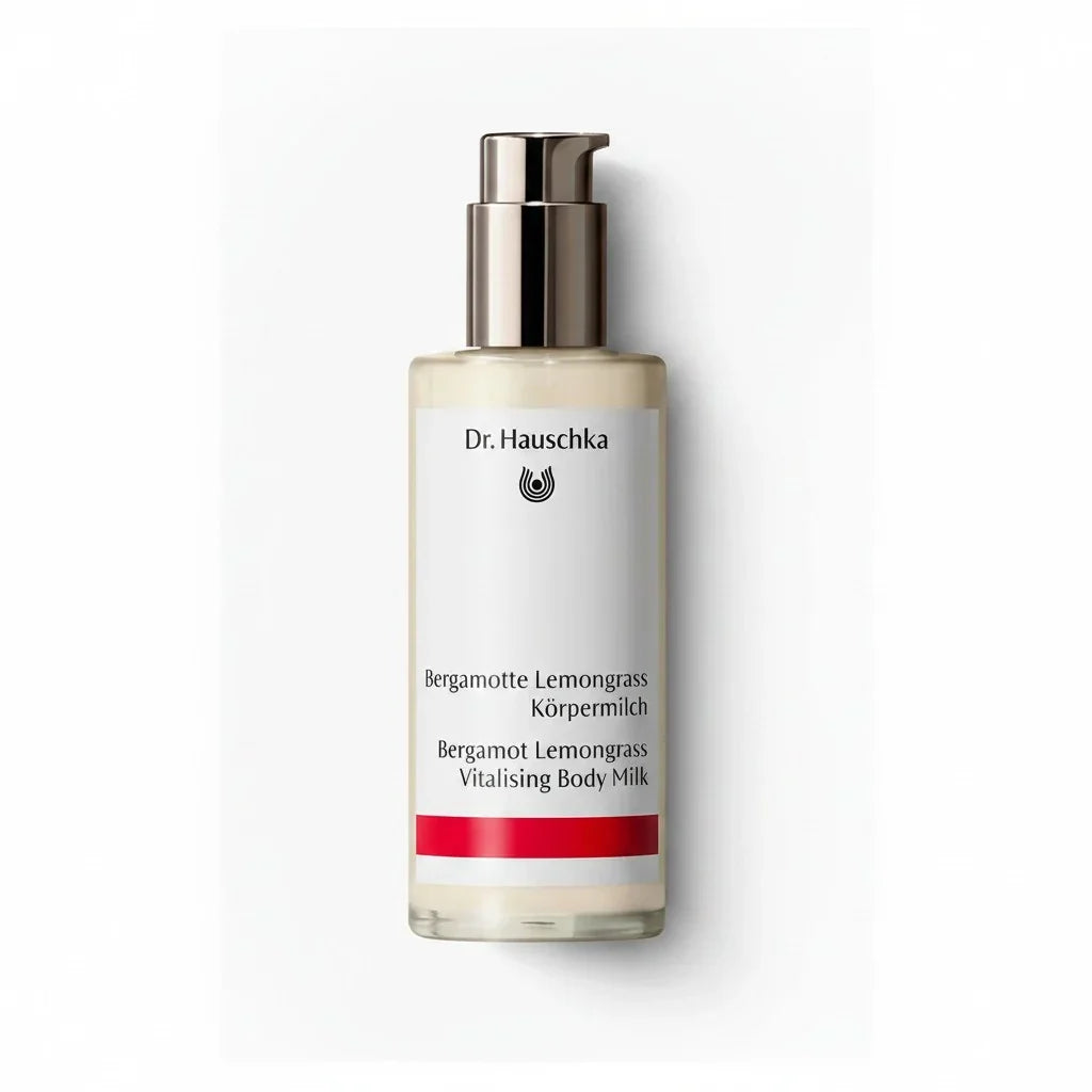 Dr. Hauschka Bergamot Lemongrass Vitalising Body Milk light moisturiser