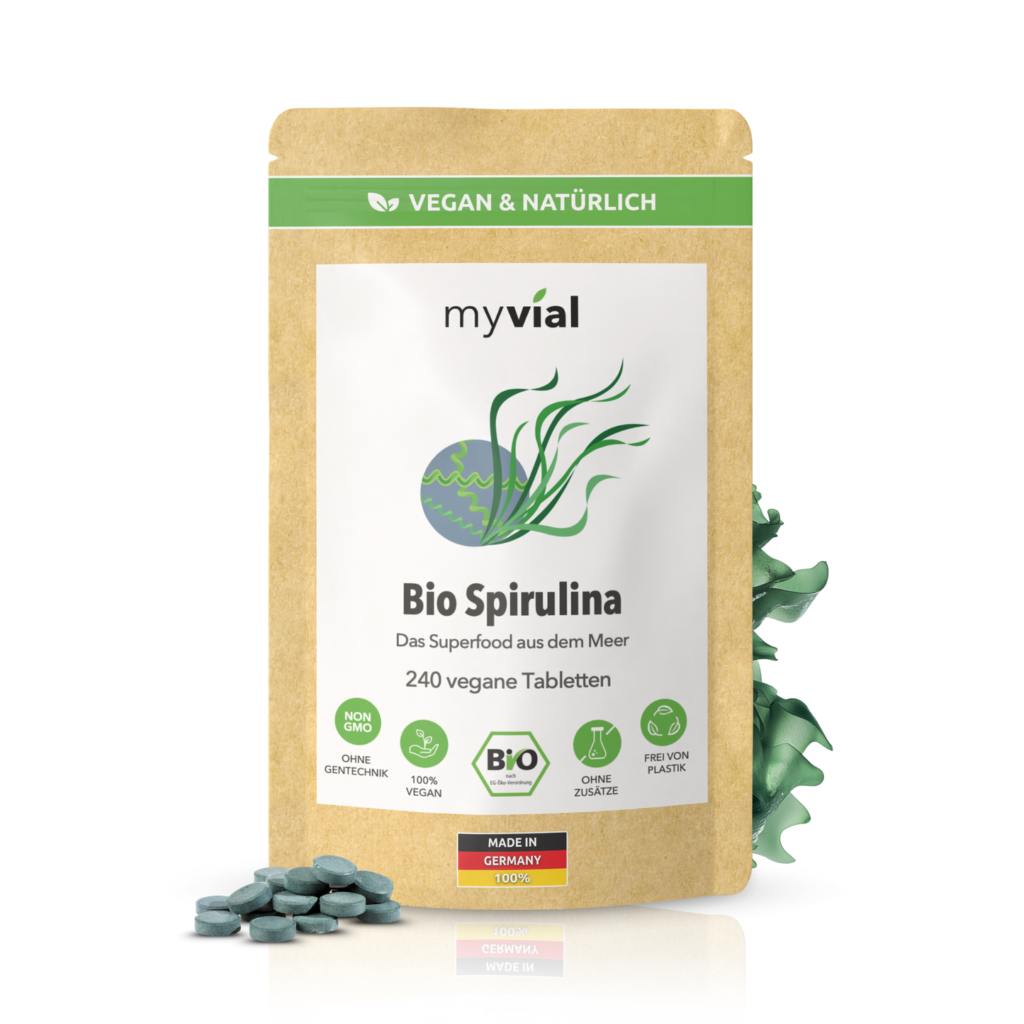 Organic Spirulina Tablets