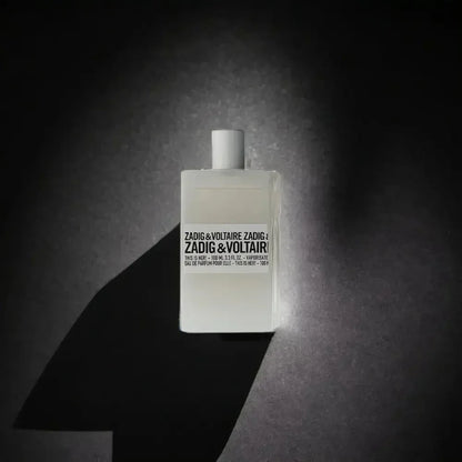 Edler Damenparfum-Flakon ‚This is Her!‘ Zadig & Voltaire, weiß, luxuriöses Design