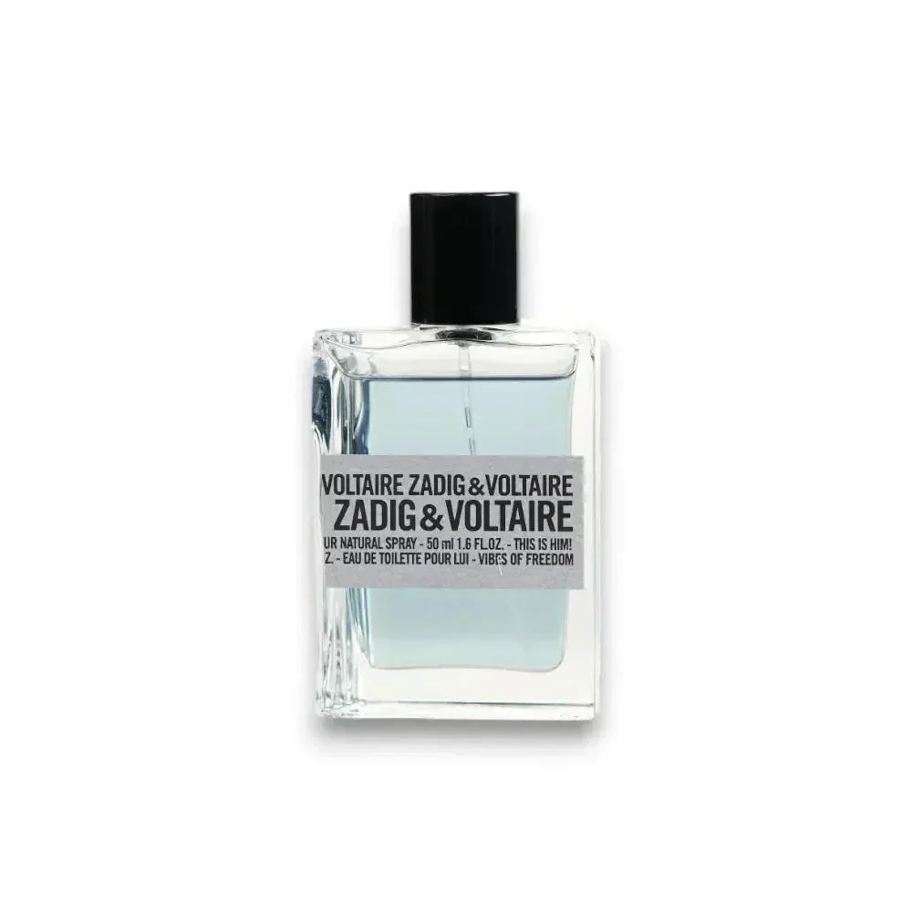 Klarer Flakon Zadig & Voltaire This Is Him! Vibes of Freedom Eau de Toilette für Herren