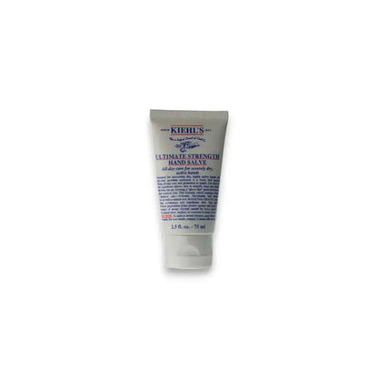 Kiehls Handcreme Tube Ultimate Strength Hand Salve für trockene Hände, 75 ml, weißer Hintergrund