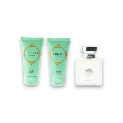 Versense Duftset mit Körperlotion, Duschgel und Eau de Toilette, luxuriöses Parfum-Set