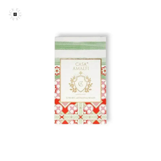 Luxus Seife mit elegantem Muster, CASA AMALFI, handgemachte hochwertige Pflege